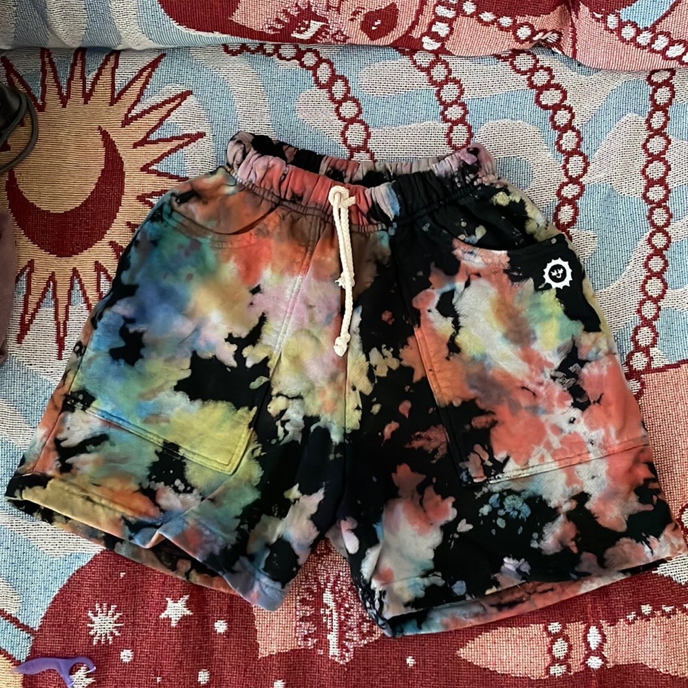 Sweat Shorts - Rainbow Magic Waters XXS